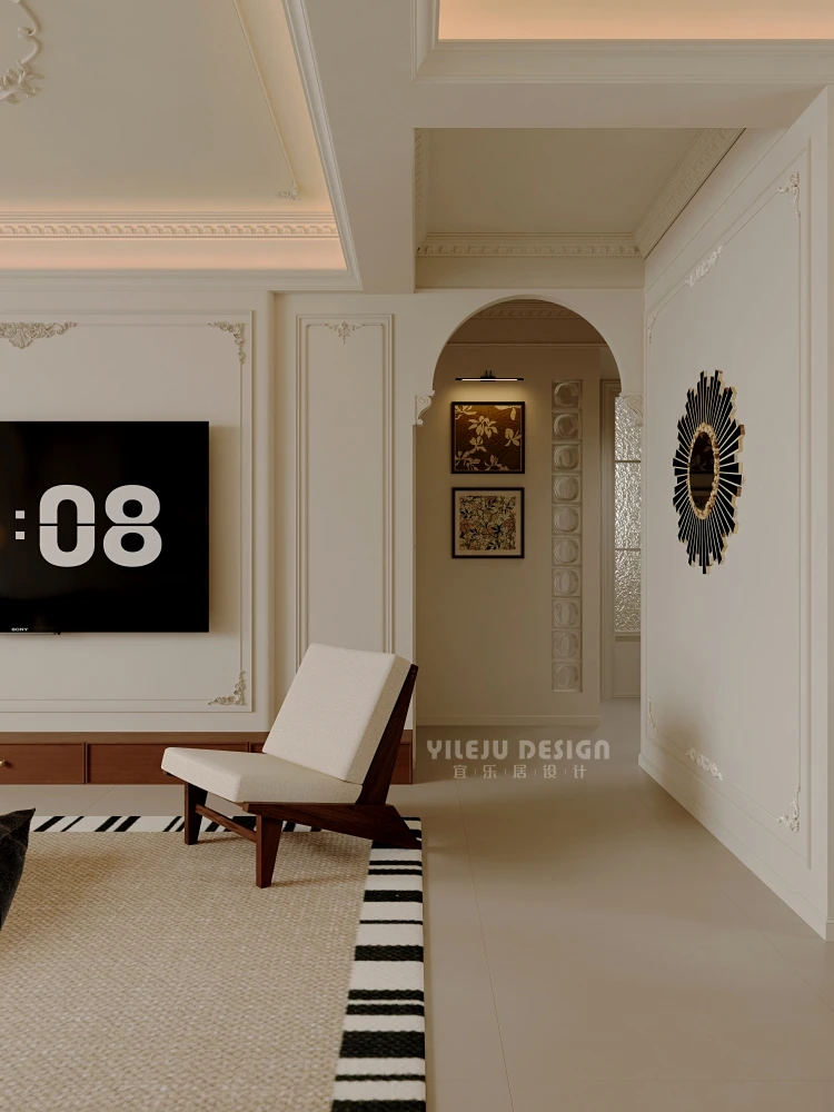 宜昌金色华府142㎡改善户型轻奢风设计案例