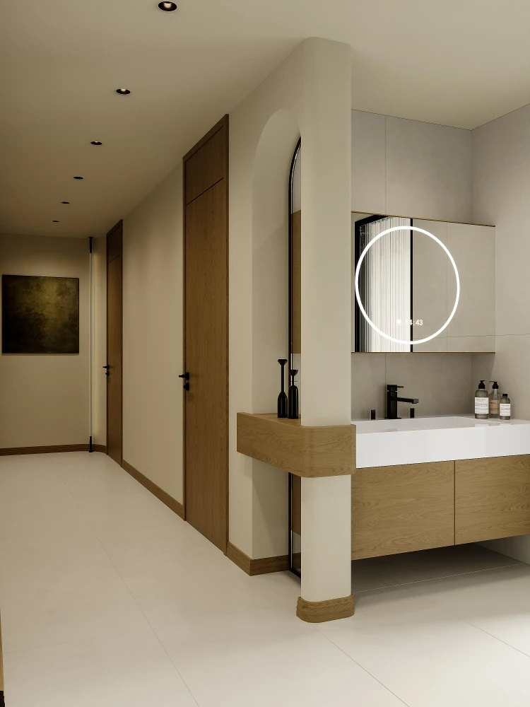 原木风装修案例图