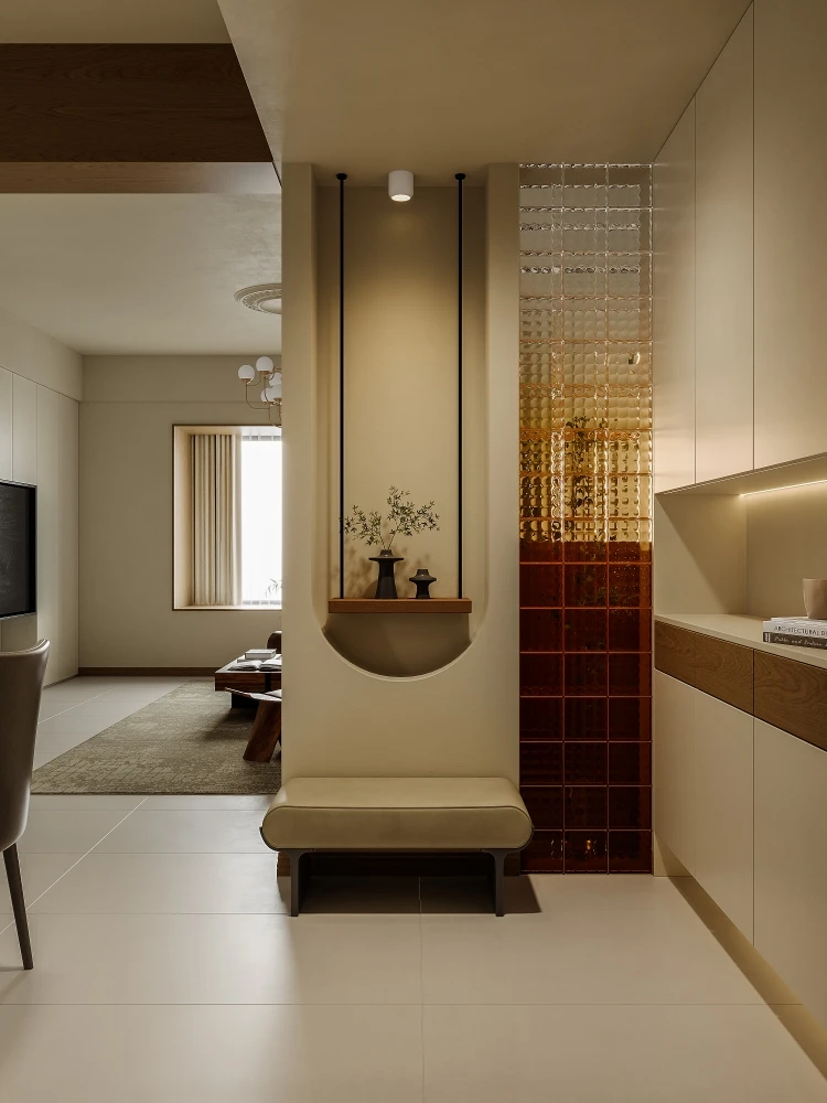 宜昌望江樾低楼层无江景户型软装提亮方案