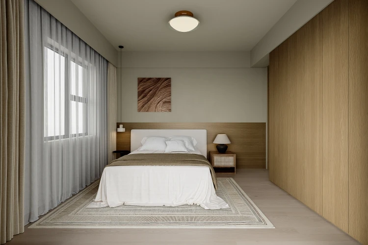 奶油风装修案例图