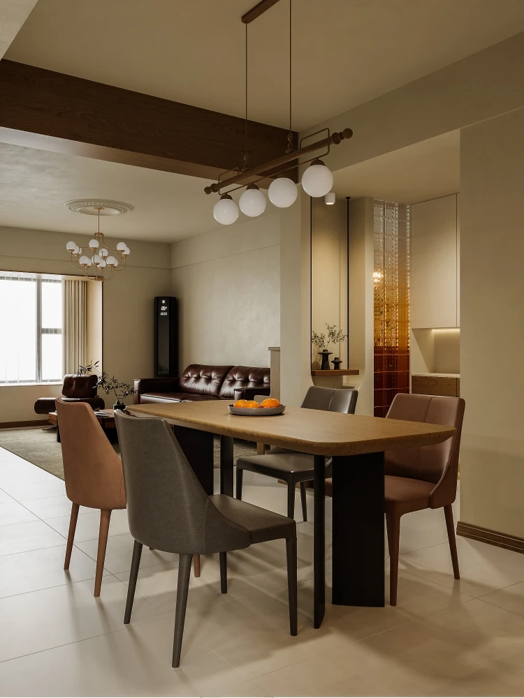 兴悦府125㎡户型公卫正对餐厅优化案例复盘