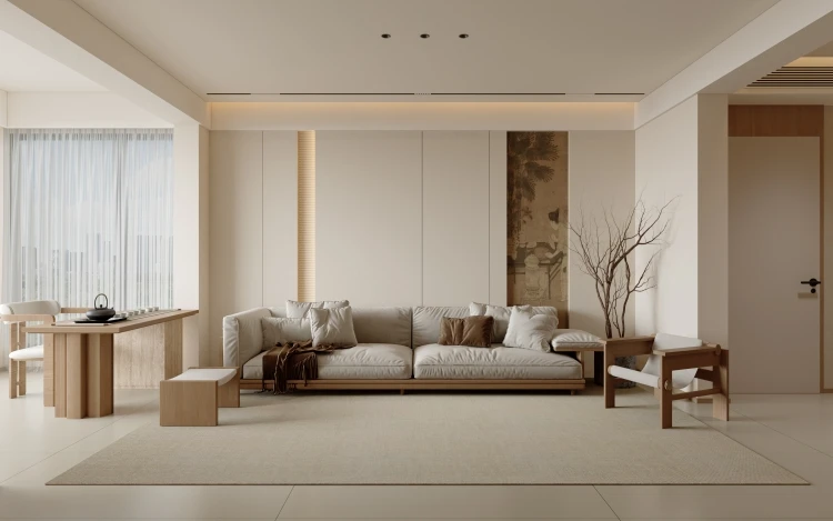 原木风装修案例图