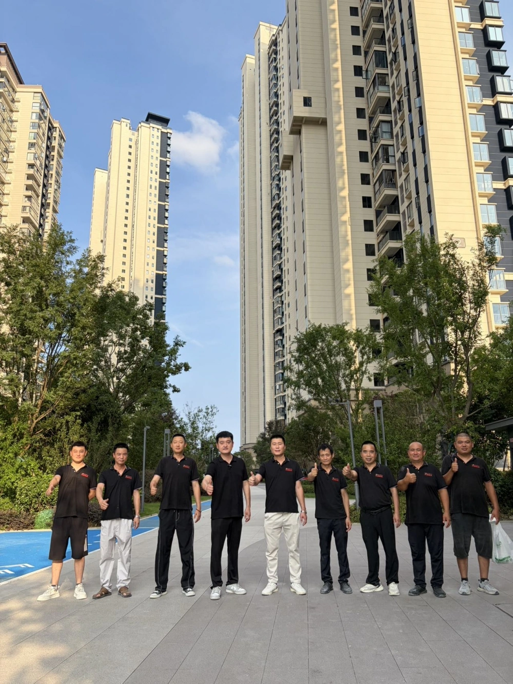 龙剑装饰巡检工地14