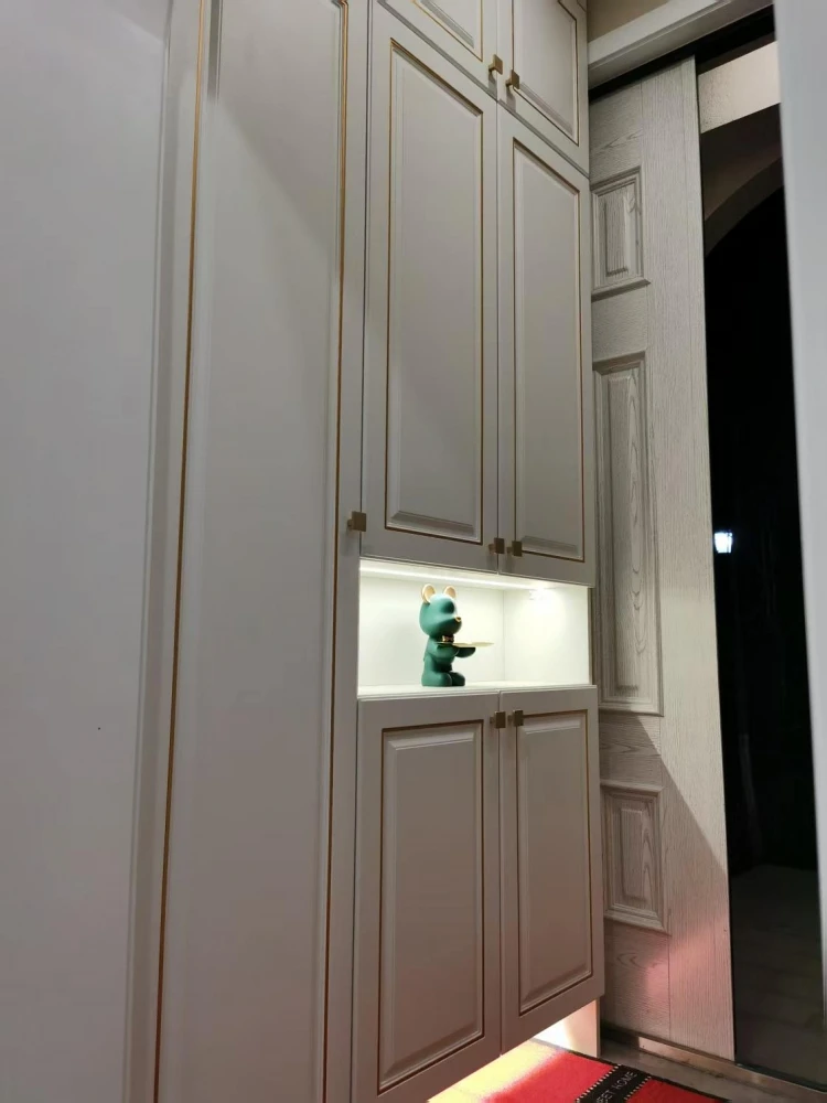 乌鲁木齐和瑞森屿间小区入户局促玄关扩容设计案例