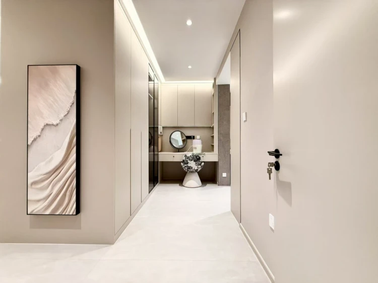 乌鲁木齐通嘉和悦府入户玄关狭窄 改造设计案例