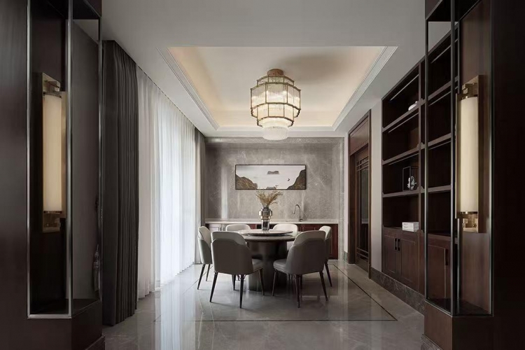 新中式装修案例图