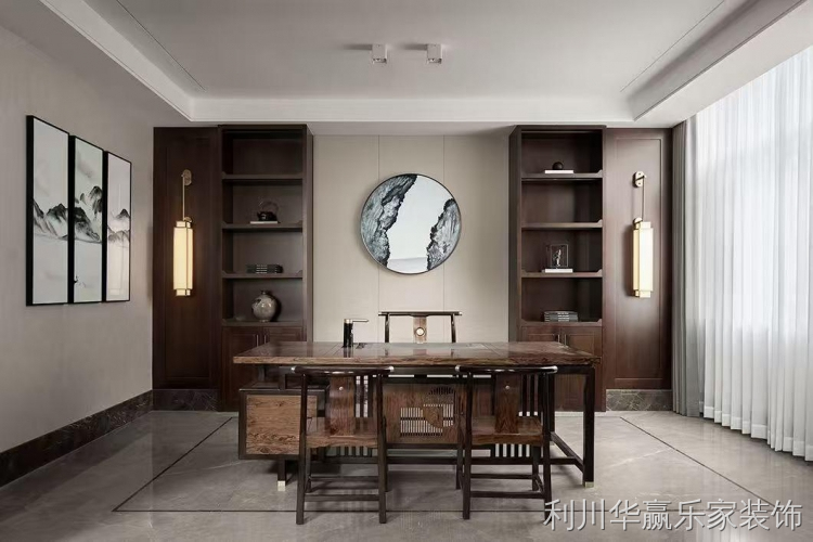 新中式装修案例图