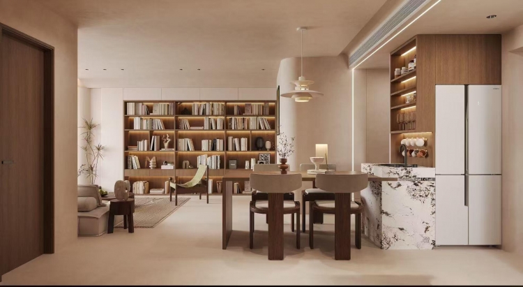 新中式装修案例图