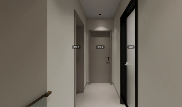 东莞柏丽华庭118㎡四房动线改造设计解析