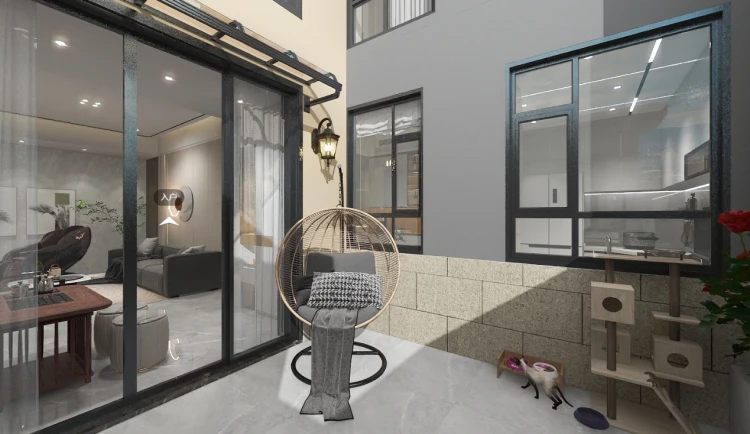 东莞保利林语花园95㎡三房户型改造设计方案解析