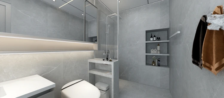 东莞金色半山115㎡四房户型优化设计方案