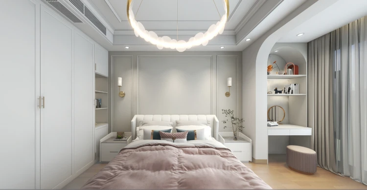 东莞滨江花园改善型大户型轻奢风设计复盘