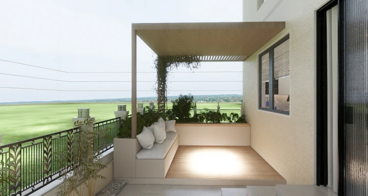 东莞保利林语花园95㎡户型入户过道窄，怎么改造鞋柜