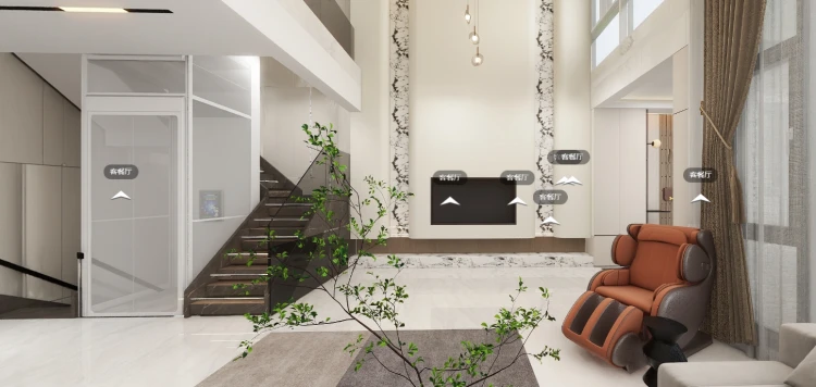 保利中惠中央公馆105㎡三房户型改造解析