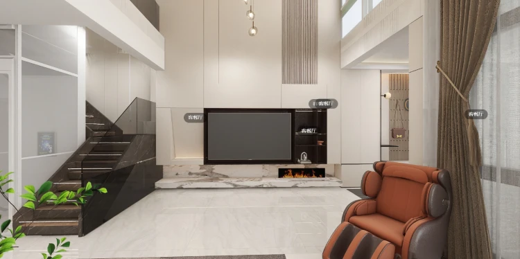 东莞清溪镇陈先生120平毛坯房装修 省心落地新家