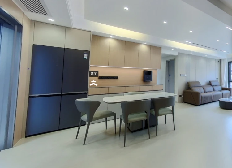 东莞南峰华桂园小户型户型缺陷改造 玄关+厨房优化方案