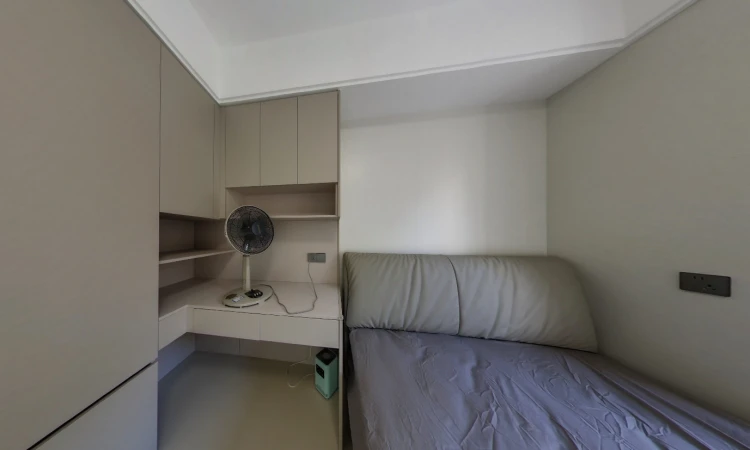 柏丽华庭小区75平户型改造现代简约风格落地效果