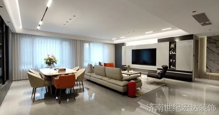 现代简约装修案例图