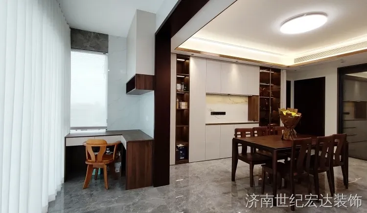 新中式书房装修案例图