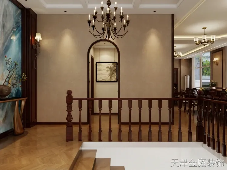 美式装修案例图