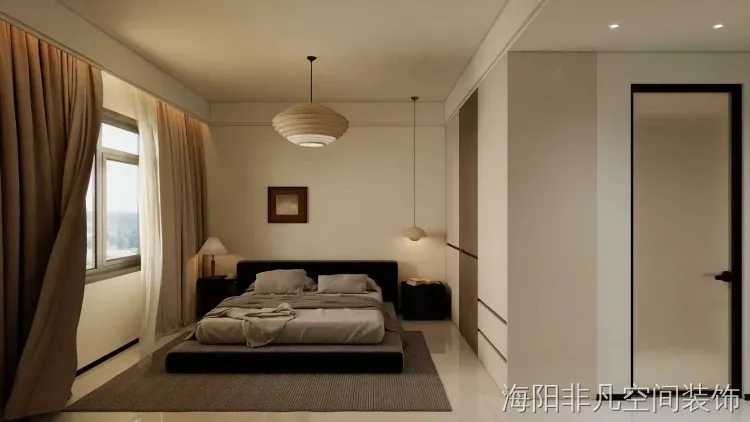 奶油风装修案例图
