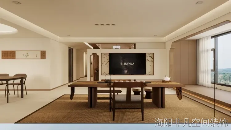 奶油风装修案例图