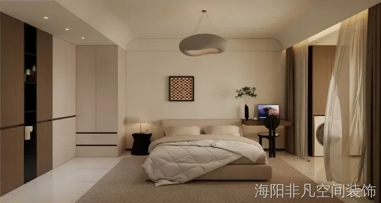 奶油风装修案例图