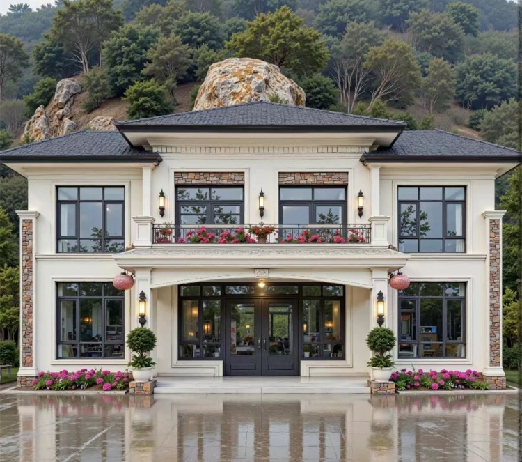 湖北适合中老年居住乡墅户型设计案例分享