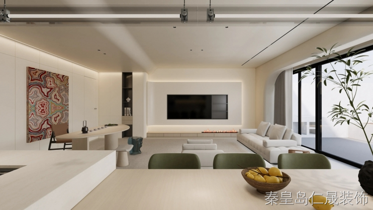 奶油风装修案例图