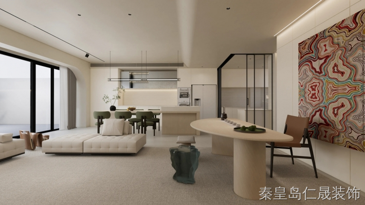 奶油风装修案例图