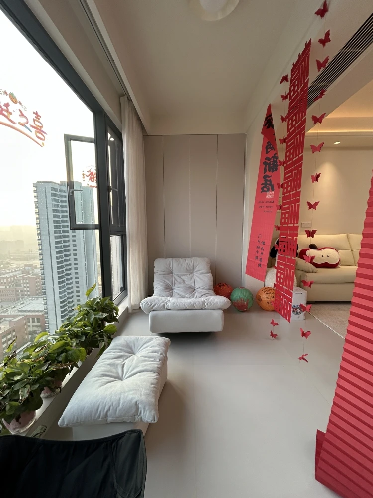 奶油风装修案例图