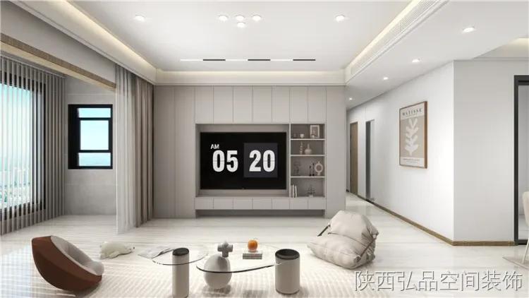 奶油风装修案例图