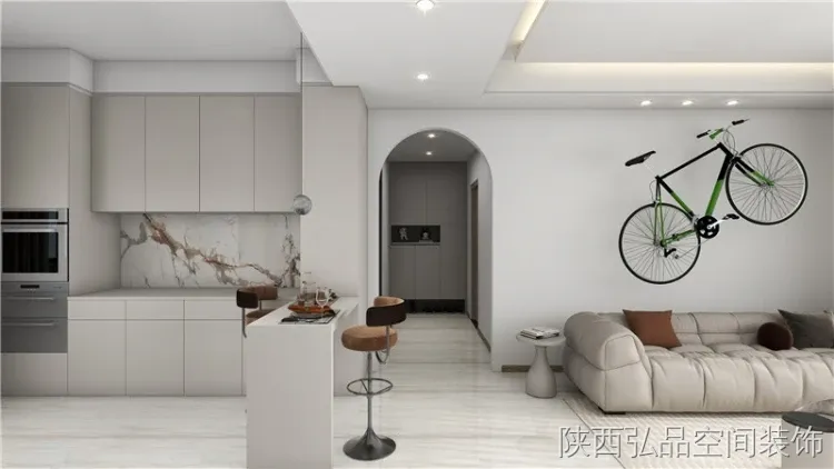 奶油风装修案例图