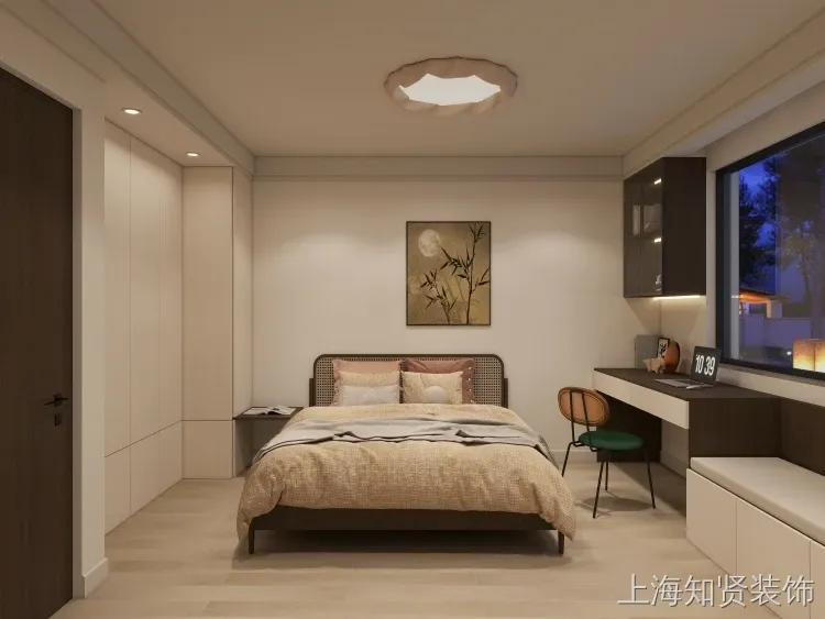 新中式书房装修案例图