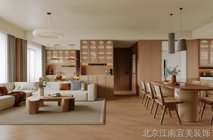 原木风装修案例图