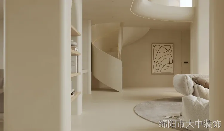 奶油风装修案例图