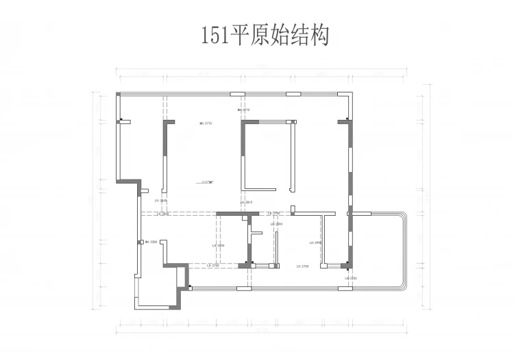 驻马店青云锦绣151平方米原始结构图.jpg