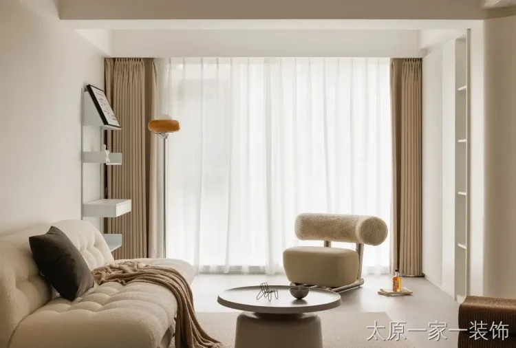 奶油风装修案例图