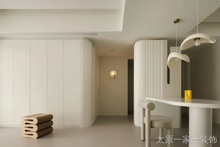 奶油风装修案例图