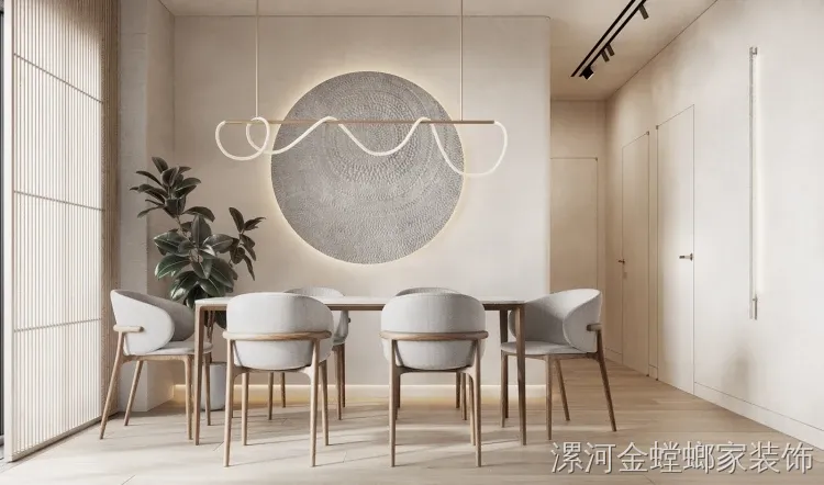 奶油风装修案例图