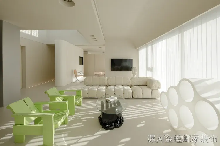 奶油风装修案例图