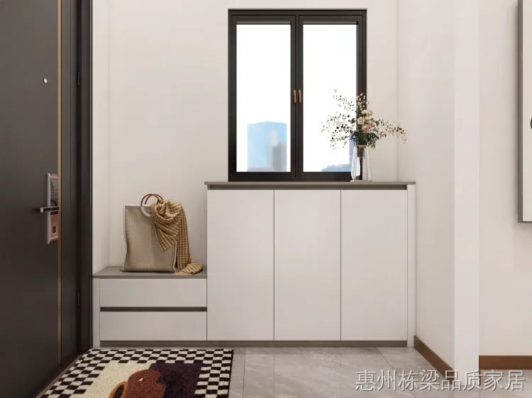 奶油风卧室装修案例图