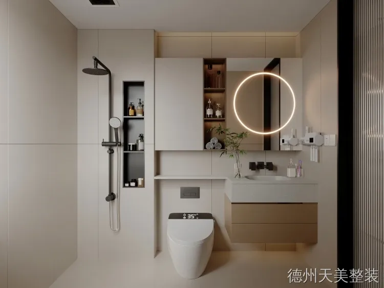 极简风格效果图装修案例图