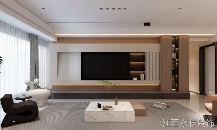 现代简约装修案例图
