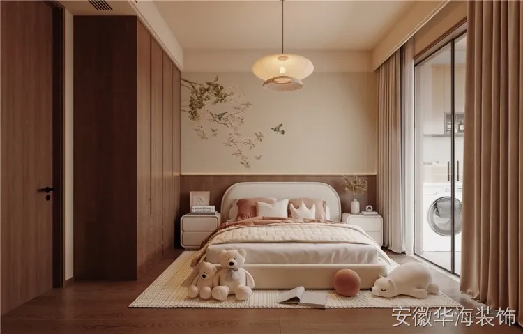 新中式卧室装修案例图