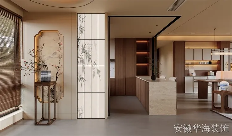 新中式装修案例图