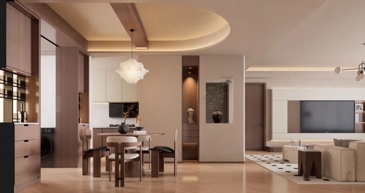 新中式装修案例图