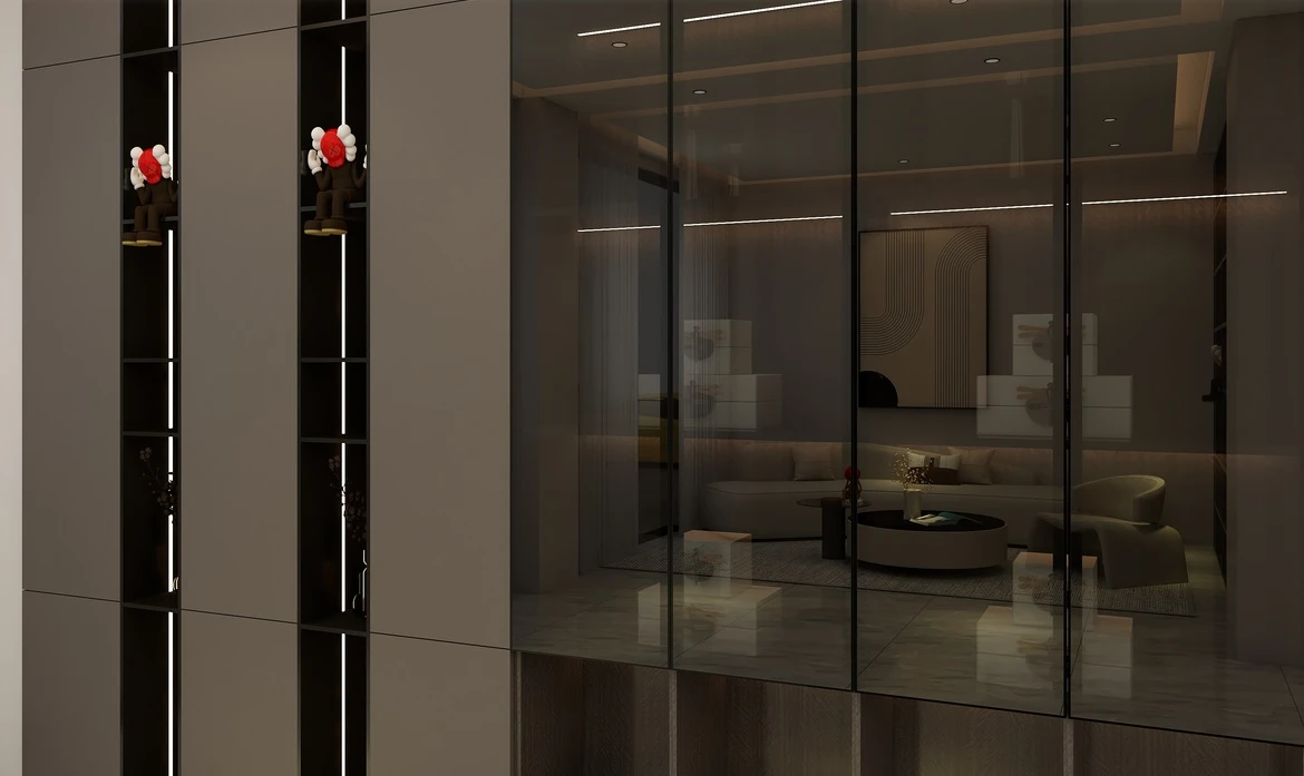 工业风客厅装修案例图