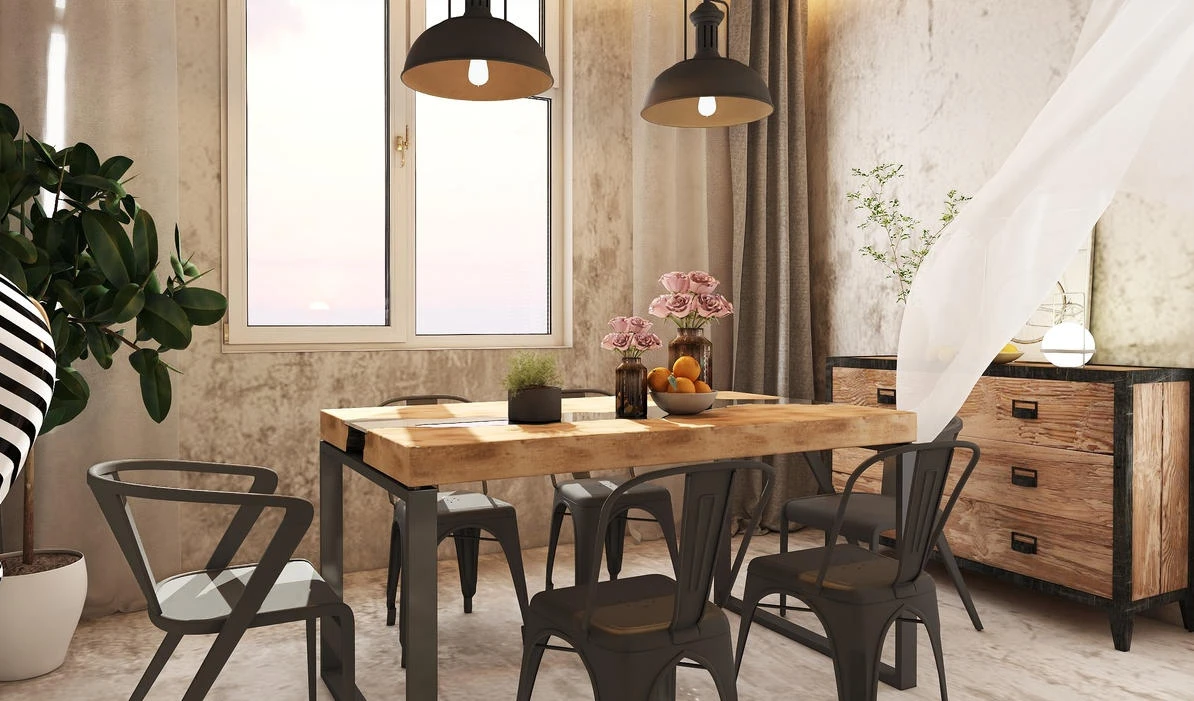 宜昌兴悦府小区140㎡四室一厅工业风装修报价明细