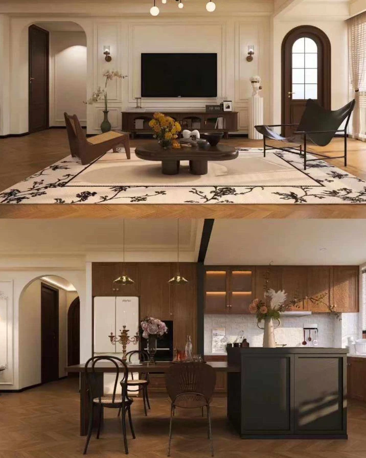 法式装修案例图